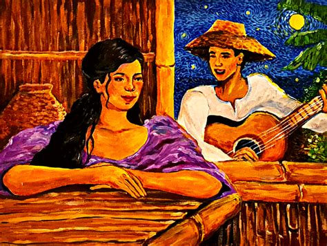 panliligaw drawing|The Art of Making Ligaw: Traditional Courtship in the Philippines.